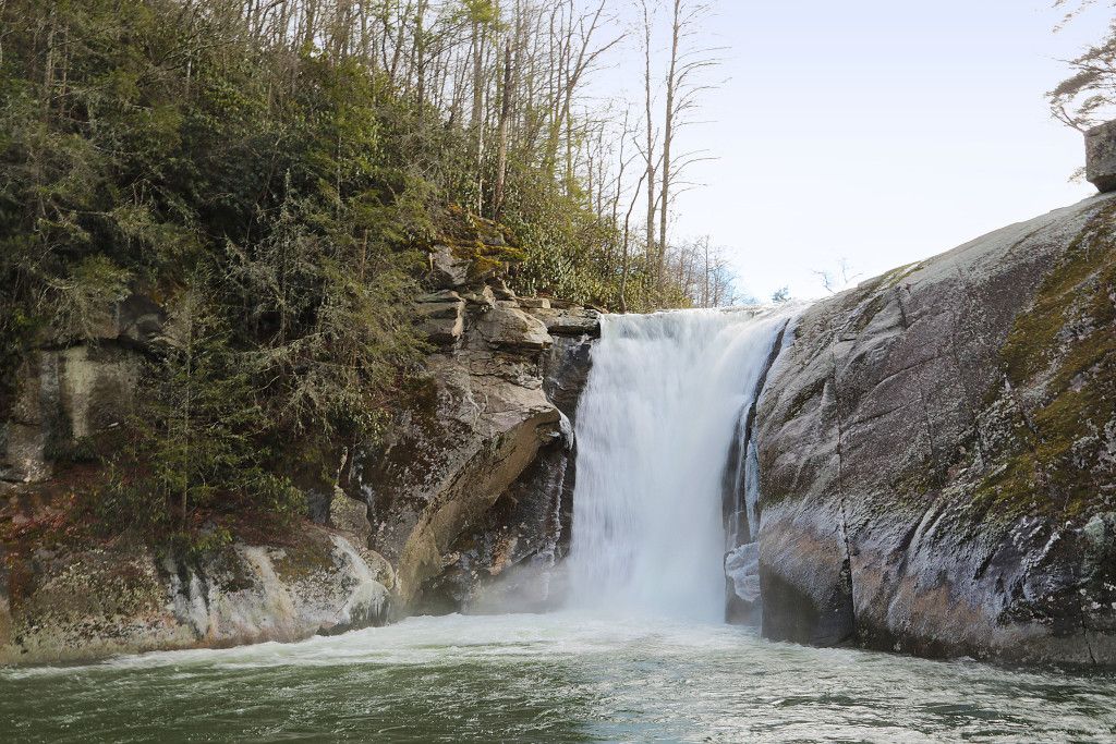 Base of Elk River Falls