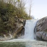 Base of Elk River Falls