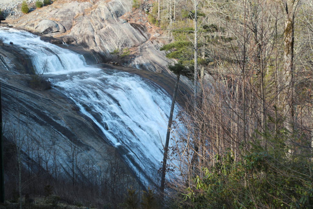 A portion of Toxaway Falls 
