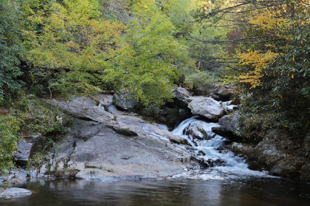 Top of Upper Creek Falls