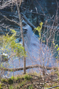 First view of Waterloo Falls