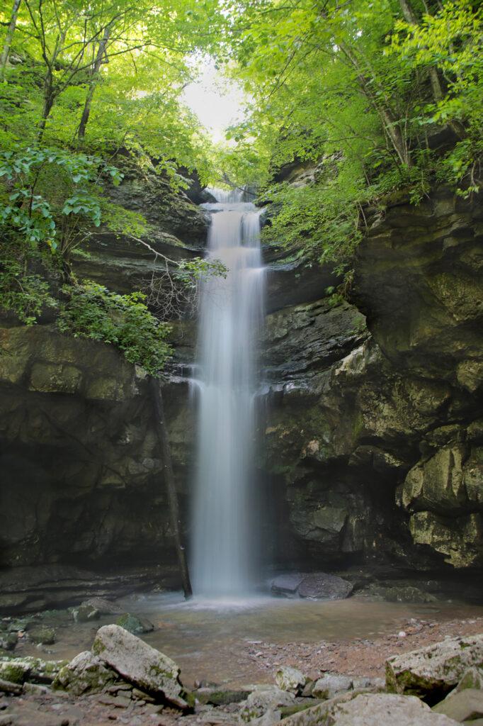 Lost Creek Falls Spring in the late Spring