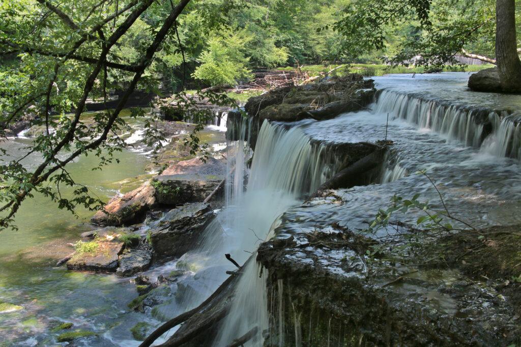 Right side of Blue Hole Falls