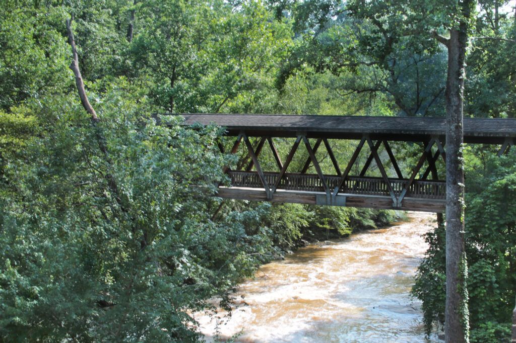 Bridge connecting the two sides