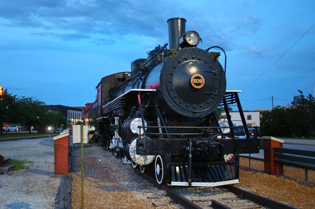Engine 509 at the Cookeville Rail Museum